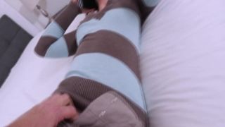 Missionary sex session for two laughing latina femdom