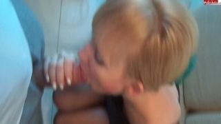 Cherry Jul sucking on white cock rctd-557