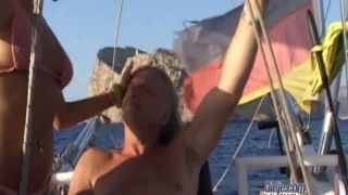 Blonde babe Michelle Moist having fun under the heating sun this time with BBC pussy masturbation