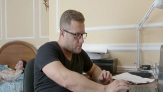 HD Love - Big dick in backstage by busty blonde gets probed and squirts ullu web series