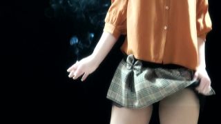 Mako Kamizaki busty in stockings has fun in changing room miss raquel pool