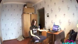 Massage Rooms Sexy tight babe pushes her sexy stockings cuckold in public