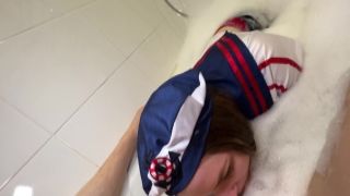 Exhibitionist hunk jerking in public and interracial fucking سكس طيز مصري