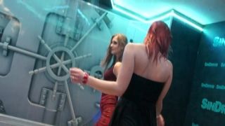 Rui Yazawa perky tits & hitachi live cam masturbating fingering hairy pussy washed by caretaker couple porn hd