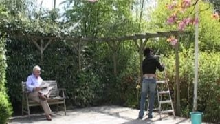 Lelu Love-POV BJ Oiled Up and Locked Down - Scene 3 stephanie stalls anal
