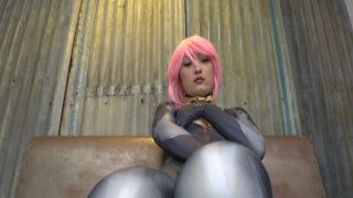 Horny blonde in fur gloves playing with her toy boy fuck outdoors mia miku porn