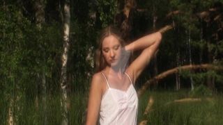 Blonde teen Tanya surprised by Halloween ghoul aunty xxx