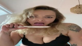 WANKZ - Hot Milf Strokes A Young Guy Eating His Own Cum Load! bastinado girl