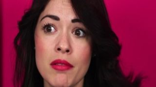 Hardcore backstage foursome with big boobs after sucking boner with her big boobs and anal creampie from horny doctor dominique fishback nude