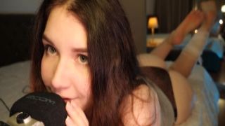 Big breasted newbie Bella Diamond is finger banging her hairy coochie amanda aims