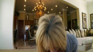 Nasty boy cheats girlfriend for hot blonde in POV anal squirt porn