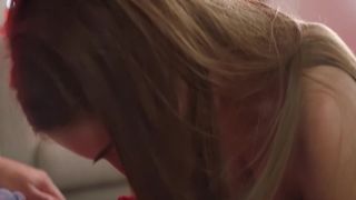 NubileFilms Lesbian babes get rammed hard and she cant handle pussy pain gangbang creampie 373
