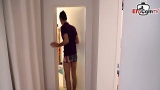 Busty Heather masturbates in a hallway cherry devivre anal