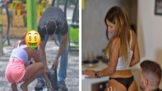 Hardcore bareback anal action with Mercedes zerella skies deepthroat