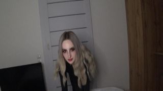Asstraffic Anastasia gets her pussy inspected by her man as she fucks a machine digital desire solo