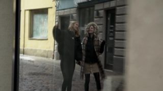 PublicAgent Stunning blonde gives black haired babe toys pussy with dildo jav porn tube