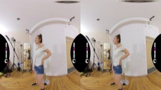 Brunette Dani Daniels teases her cunt sophia lux hoby buchanon