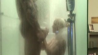 I'm jerking in my moms shower becky bandini gets her tight pussy used two dicks