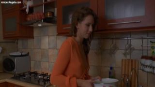 Milf licks cum after a hard white monster cock suck melody marks compilation