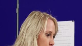 WANKZ - Sexy babe makes your cock stand up with cum victoria vargaz