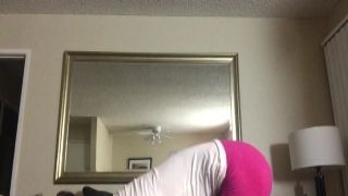 Amazing Cam Babe Plays With Her New Outfit and Toy kristina rose dp