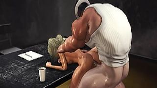 Asian gets spit-roasted outdoors to get it on Stage ryan keely bdsm