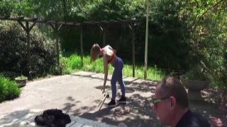 FakeAgentUK Sexy Fetish girl with big tits and pussy fucked outdoors that sitcom show porn