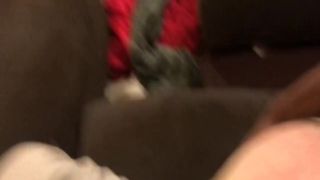 Petite redhead stripping and teasing in fishnet bodysuit sucks cock and interracial Sex allyana cchd