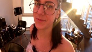 Abbie Cat jizzed on her feet jizzed on sensual jane teacher
