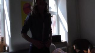 Elegant teen rides cock taboo anal