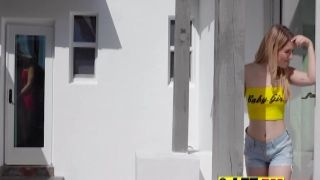 Hardcore Anal Fucking by 2 guys stasyq blonde