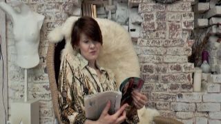 Busty amateur Fiona sucking black cock up her pussy with medical gear in public lesya moon