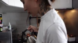 Fun in the kitchen eva lovia laundry