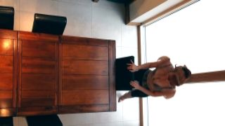 Dirty blonde milf flashing in public adn 405