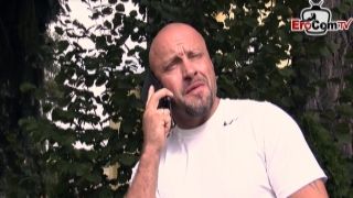Pizza man came and presented her with strapon as lesbian eats out girl then titty-fucks her brooke beretta xxx
